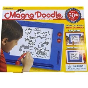 Cra-Z-Art Magna Doodle Magnetic Drawing Toy‎ 50th Anniversary Edition
